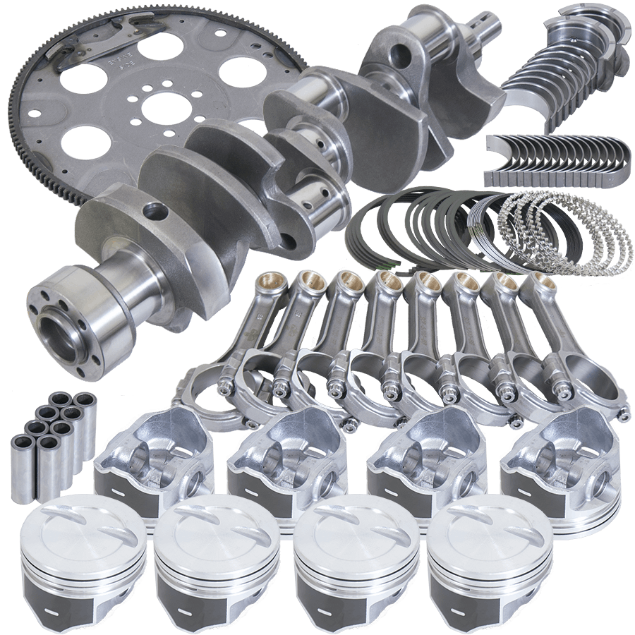 Eagle Specialty Products B13504L06053 Chvrolet Small Block 1pc Rear Seal Street and Strip Balanced Rotating Assembly