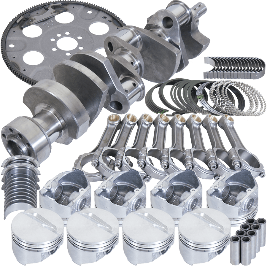 Eagle Specialty Products B13555L04053 Chvrolet Small Block 1pc Rear Seal Street and Strip Balanced Rotating Assembly
