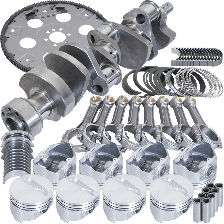Eagle Specialty Products B13555L03068 Chvrolet Small Block 1pc Rear Seal Street and Strip Balanced Rotating Assembly