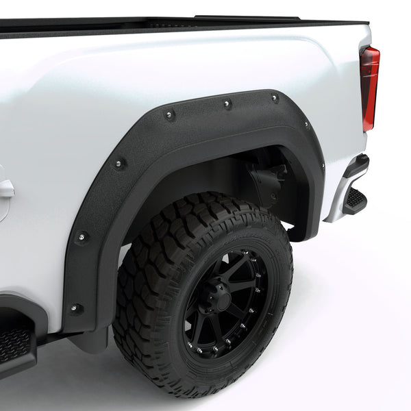 EGR Baseline Bolt Style Fender Flares 20-22 GMC Sierra 2500HD & 3500HD set of 4 BLF1019