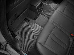 WeatherTech W326 Rear Rubber Mats Black