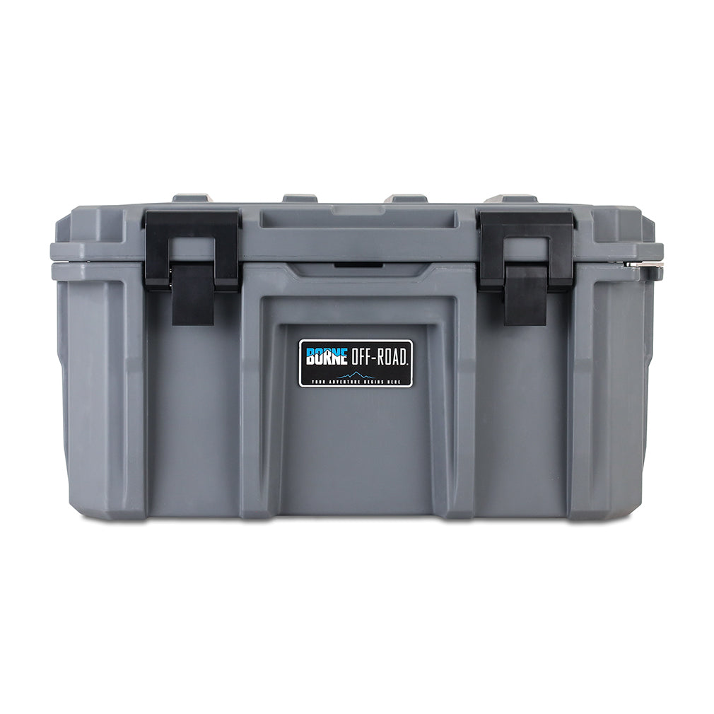 Mishimoto BNHC-053LG Borne Off-Road Hard Case 53QT Gunship Gray  BNHC-053LG