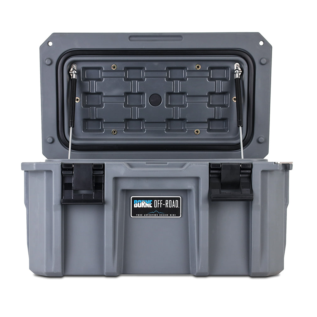 Mishimoto BNHC-053LG Borne Off-Road Hard Case 53QT Gunship Gray  BNHC-053LG