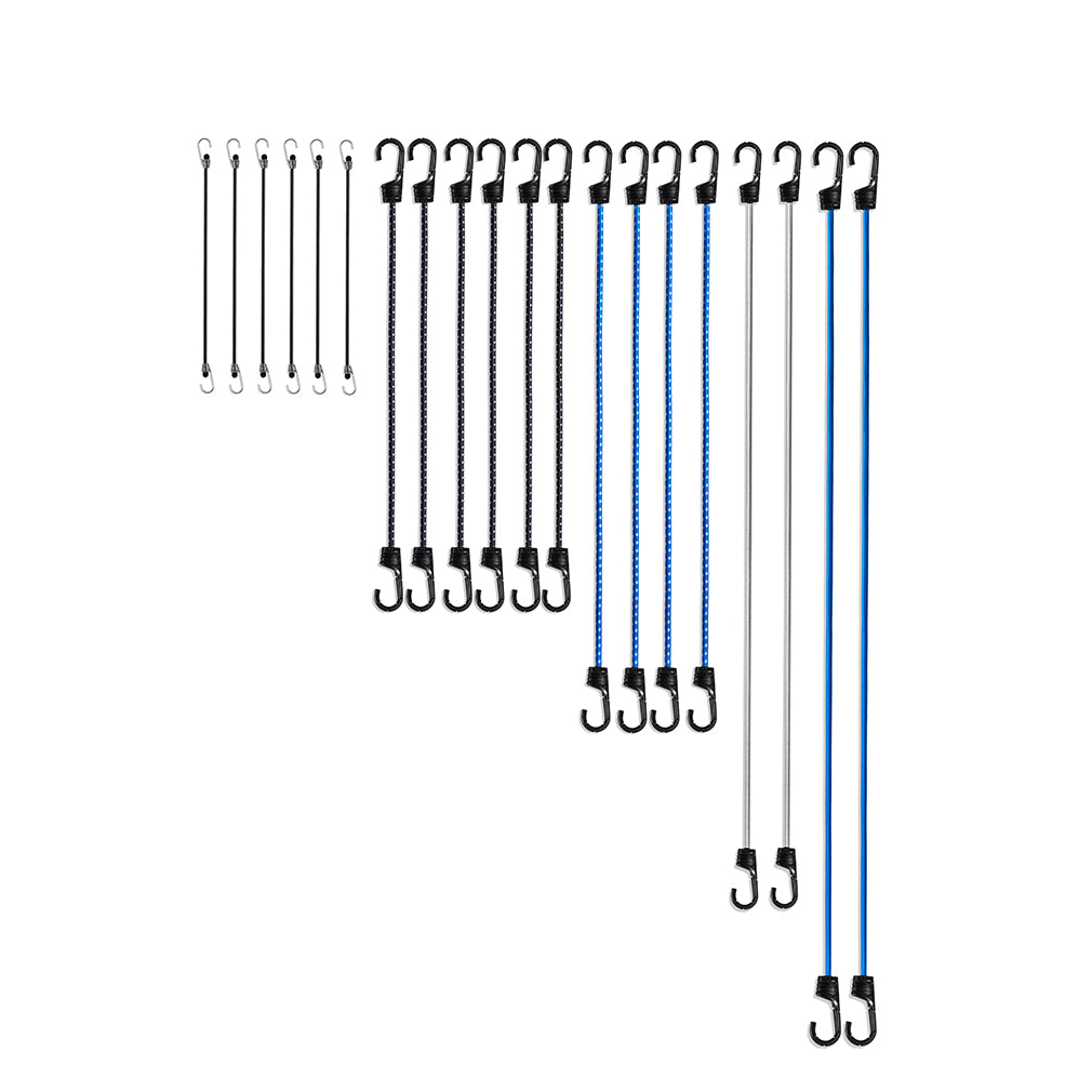 Mishimoto BNRTC-BNG-28 Borne Off-Road 28 Piece Bungee Cord Set  BNRTC-BNG-28