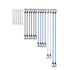Mishimoto BNRTC-BNG-28 Borne Off-Road 28 Piece Bungee Cord Set  BNRTC-BNG-28
