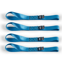 Mishimoto BNRTC-SLP-4BL Borne Off-Road Soft Loop Tie-Down Straps Blue  BNRTC-SLP-4BL