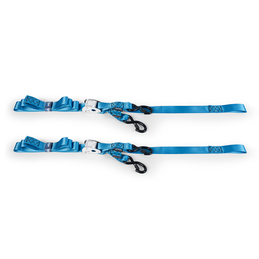 Mishimoto BNRTC-TDCB-2BL Borne Off-Road Cambuckle Tie-Down Kit (2-pack) Blue  BNRTC-TDCB-2BL