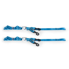 Mishimoto BNRTC-TDCB-2BL Borne Off-Road Cambuckle Tie-Down Kit (2-pack) Blue  BNRTC-TDCB-2BL