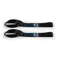 Mishimoto BNRTC-TDHD-2BK Borne Off-Road Heavy-Duty Ratchet Tie-Down Kit (2-pack) Black  BNRTC-TDHD-2BK