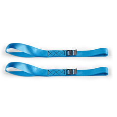 Mishimoto BNRTC-TDHD-2BL Borne Off-Road Heavy-Duty Ratchet Tie-Down Kit (2-pack) Blue  BNRTC-TDHD-2BL