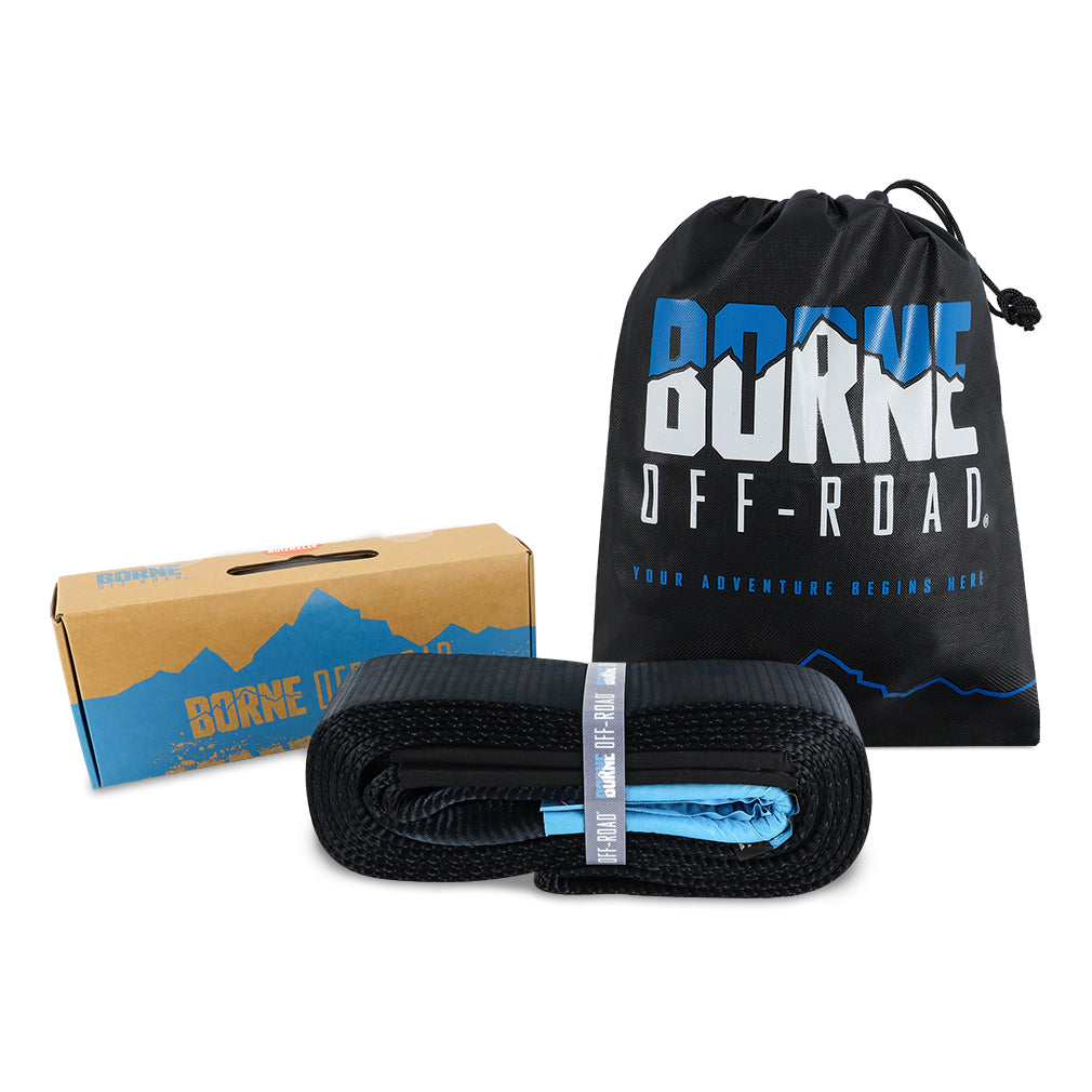 Mishimoto BNTW-3-30 Borne Off-Road Tow Strap 3 in 30 Feet  BNTW-3-30