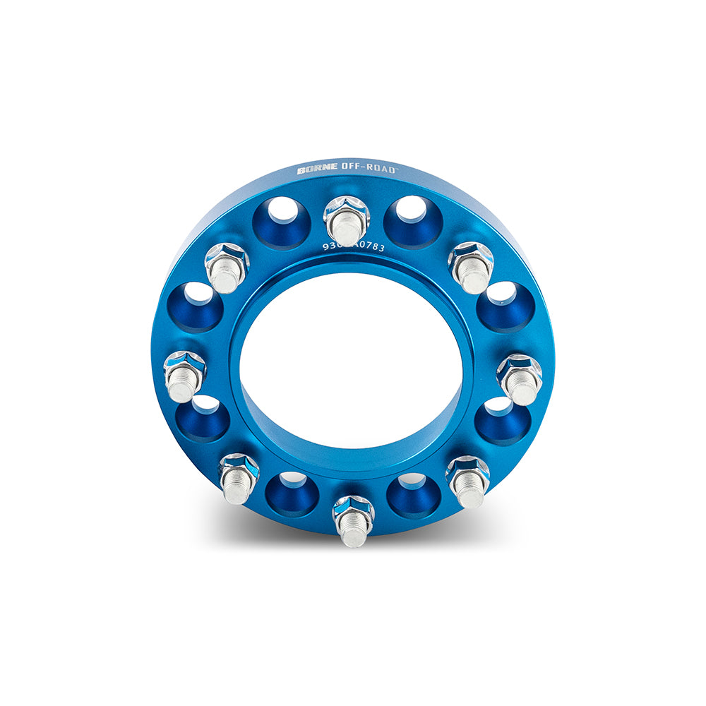 Mishimoto BNWS-009-450BL Wheel Spacers 8x180 124.1 Center Bore M14x1.5 45mm Blue  BNWS-009-450BL