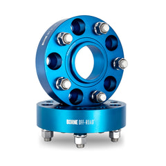 Mishimoto BNWS-003-450BL Wheel Spacers 5X127 71.6mm Center Bore M14 X 1.5 1.75-in Thick Blue  BNWS-003-450BL