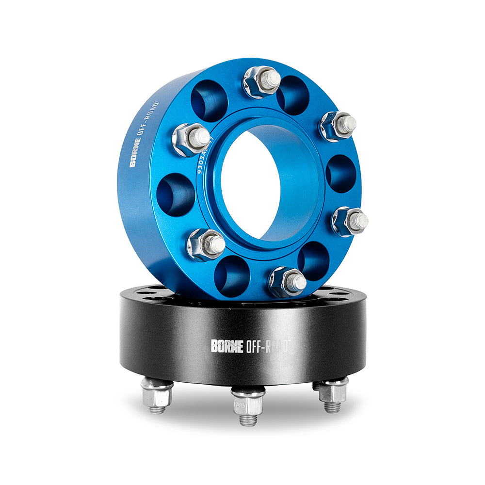 Mishimoto BNWS-004-500BL Wheel Spacers 6X139.7 106mm Center Bore M12 X 1.5 2.00-in Thick Blue  BNWS-004-500BL
