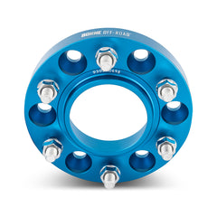 Mishimoto BNWS-005-381BL Wheel Spacers 6X139.7 78.1mm Center Bore M14 X 1.5 1.50" Thick Blue  BNWS-005-381BL