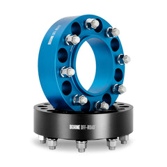 Mishimoto BNWS-006-500BL Wheel Spacers 8X165.1 121.3mm Center Bore M14 X 1.5 50mm Thick Blue  BNWS-006-500BL