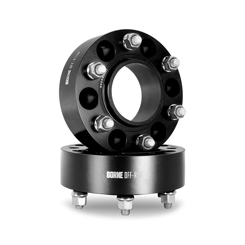 Mishimoto BNWS-007-500BK Wheel Spacers 6x135 87.1 Center Bore M14x1.5 50mm Thick Black  BNWS-007-500BK