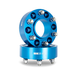 Mishimoto BNWS-007-380BL Wheel Spacers 6x135 87.1 Center Bore M14x1.5 38mm Thick Blue  BNWS-007-380BL