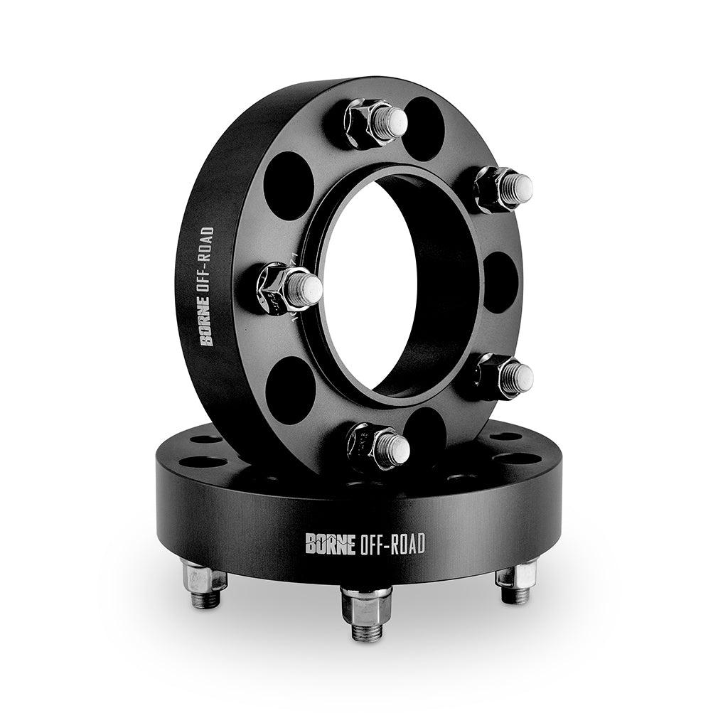 Mishimoto BNWS-010-381BK Wheel Spacers 5x150 110.1 Center Bore M14x1.5 38.1mm Black  BNWS-010-381BK