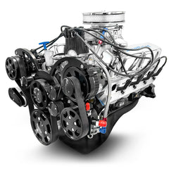 BluePrint Engines 347 ci Small Block Ford style engine - dressed longblock w/ carb BP3479CTCKB