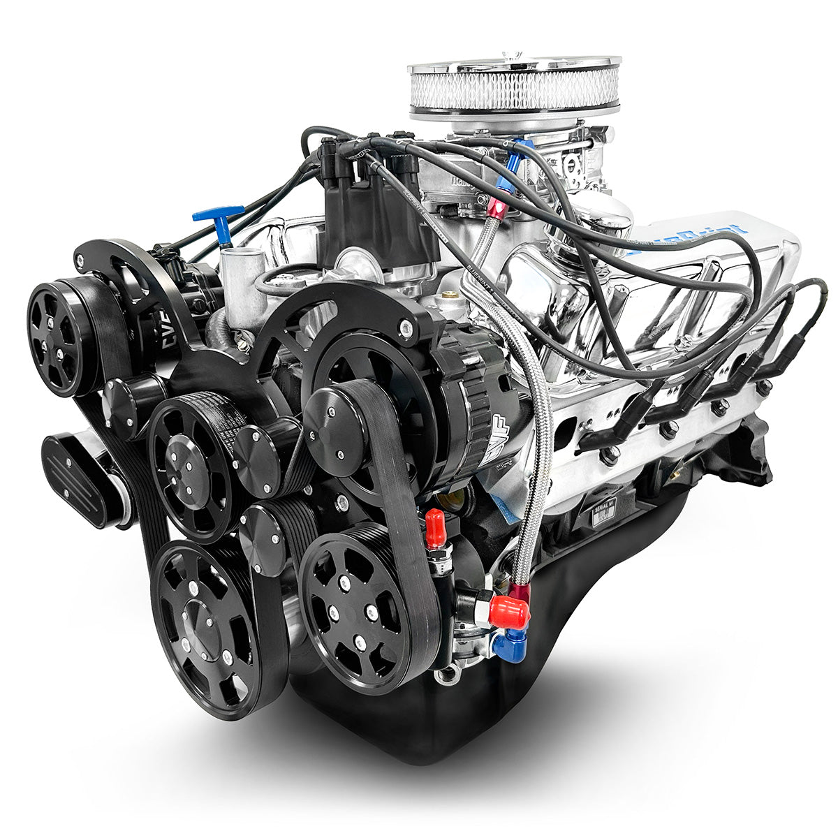 BluePrint Engines 302 ci Small Block Ford style engine - dressed longblock w/ carb BP302CTCKB