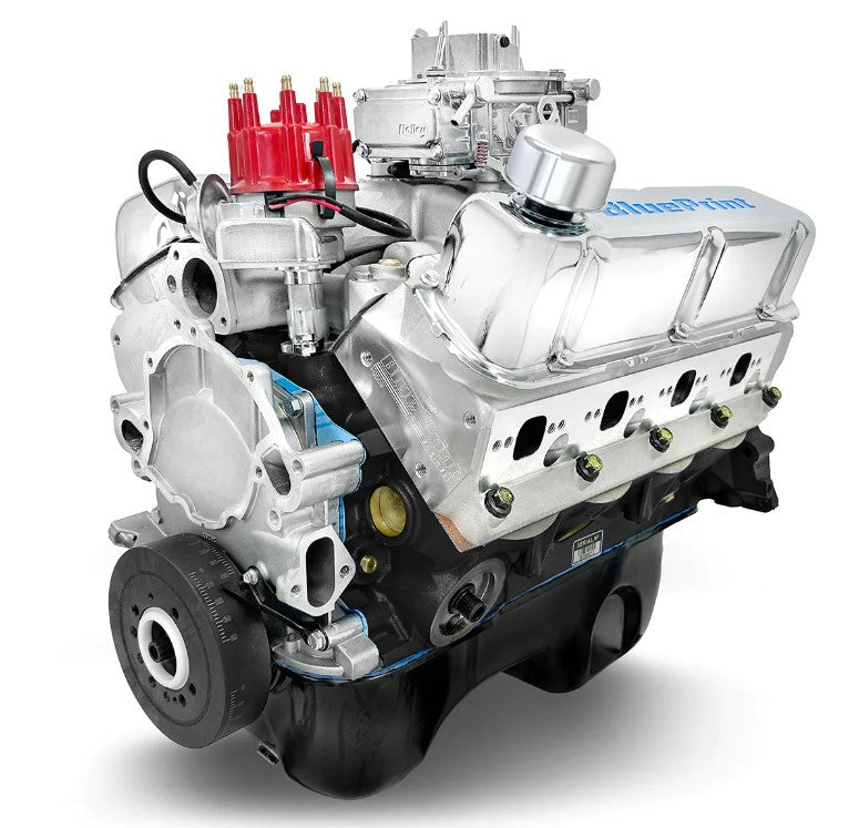 BluePrint Engines 347 ci Small Block Ford style engine - dressed longblock w/ carb BP3479RCTC