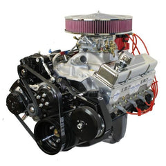 BluePrint Engines 350 ci Small Block GM style drop in ready Engine - dressed longblock w/ carb BP350CTCK
