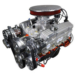 BluePrint Engines 327 ci Small Block GM style drop in ready Engine - dressed longblock w/ carb BP327CTFKV