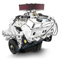 BluePrint Engines 383 ci Small Block GM style drop in ready Engine - dressed longblock w/ carb BP38318MPFID
