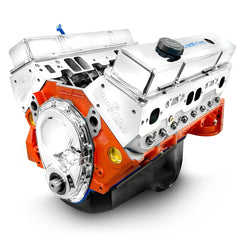 BluePrint Engines 400 ci Small Block GM style engine - dressed longblock w/ carb BP4002CT1