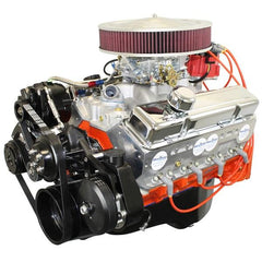 BluePrint Engines 400 ci Small Block GM style drop in ready Longblock w/ carb and pulley kit BP4002CTC1DK