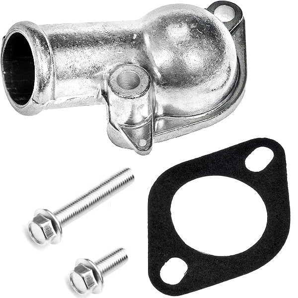 BluePrint Engines THERMOSTAT HOUSING ANGLE FOR GM, FOR SBC and BBC, ALUMINUM BPP10108470
