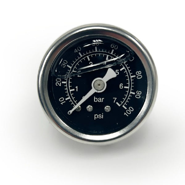 BluePrint Engines 0-100 PSI LIQUID-FILLED FUEL PRESSURE GAUGE. 1/8 NPT BPP15633