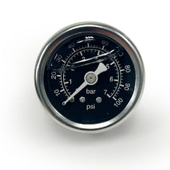 BluePrint Engines 0-100 PSI LIQUID-FILLED FUEL PRESSURE GAUGE. 1/8 NPT BPP15633