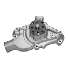 BluePrint Engines ALUMINUM MECHANICAL WATER PUMP, CHEVY SB, SHORT, STANDARD ROTATION, SATIN BPP1668