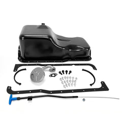 BluePrint Engines Ford 302 Oil Pan Swap Kit, Front Sump Oil Pan Kit BPP302FSPAN