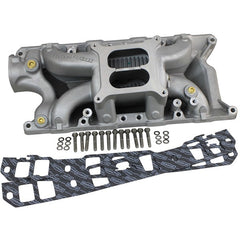 BluePrint Engines BluePrint Engines SBF 302 Intake Manifold Kit, Dual Plane, Aluminum, Natural, Square Bore, Ford, Small Block 302 BPP302INT