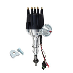 BluePrint Engines PRO SERIES READY TO RUN DISTRIBUTOR, FORD 351 WINDSOR V8 ENGINE, BLACK CAP BPP3513BK