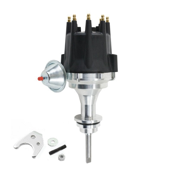 BluePrint Engines PRO SERIES READY TO RUN DISTRIBUTOR, MOPAR SB 273-360, V8 ENGINE, BLACK CAP BPP3603BK