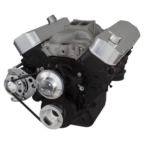 BluePrint Engines BBC (STD DECK) ACCESSORY DRIVE, V-BELT W/ ALT, WP, BRACKETS, BOLTS BPP454FDE2