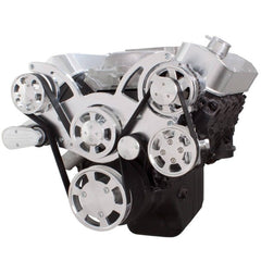 BluePrint Engines BBC (STD/TALL DECK) FRONT ACCESSORY DRIVE, FULL SERPENTINE W/ ALT, PS, WP, BRACKETS, BOLTS BPP454FDPS4