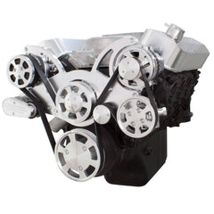 BluePrint Engines BBC (STD/TALL DECK) FRONT ACCESSORY DRIVE, FULL SERPENTINE W/ ALT, PS, WP, AC, BRACKETS, BOLTS BPP454FDPSAC4