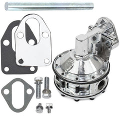 BluePrint Engines RACING MECHANICAL FUEL PUMP, CHEVY SB 262-400, V8 ENGINE, 6 VALVE, 110 GPH, 7.5 PSI, 3/8" INLET/OUTLET BPP4891