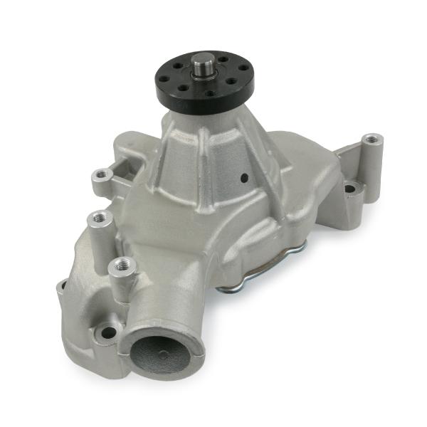 BluePrint Engines ALUMINUM MECHANICAL WATER PUMP, CHEVY BB, LONG, STANDARD ROTATION, SATIN BPP9242