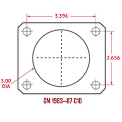 LEED Brakes Rear Disc Brake Conversion Kit with Drilled Rotors and Black Powder Coated Calipers BRC6001X