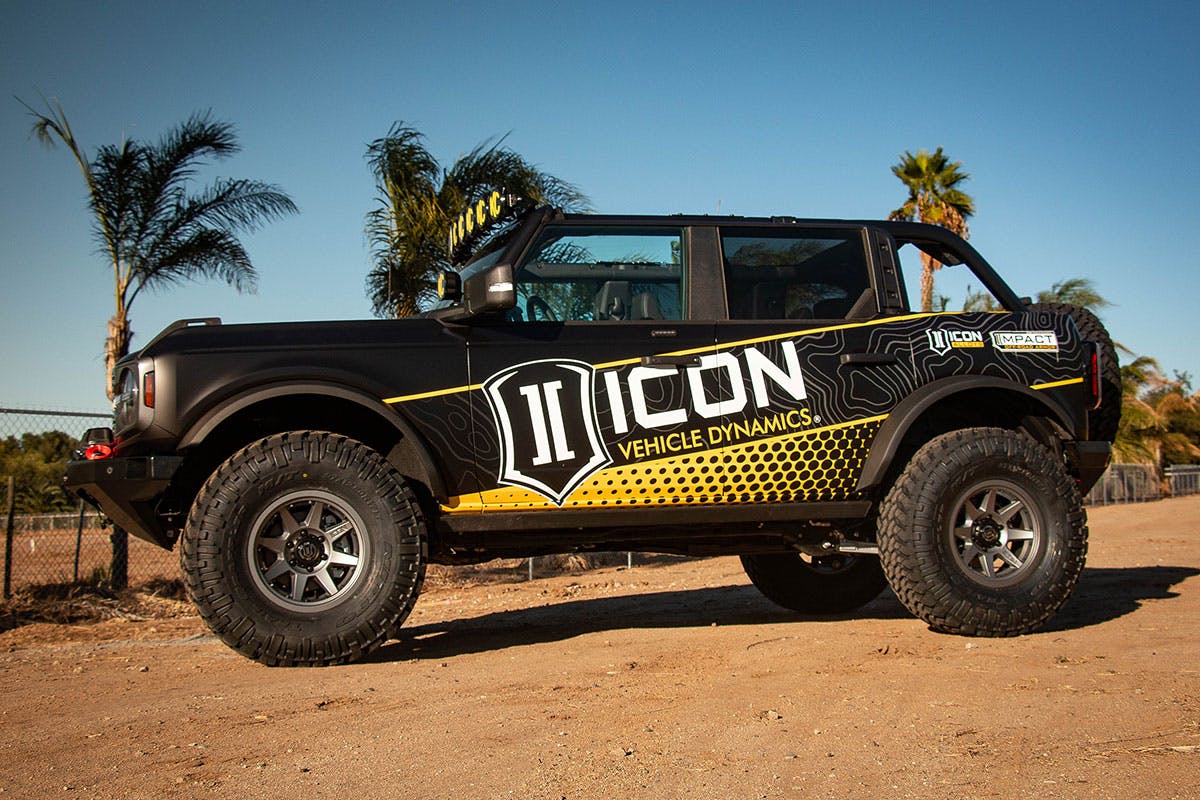 ICON Alloys 21817858347TT Rebound Pro Titanium - 17 X 8.5 / 6X5.5 / 0mm / 4.75 bs