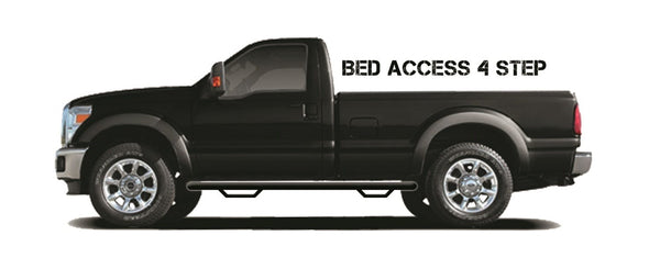 N-FAB F92100XC-4-TX Nerf Step Bed Access Textured Black