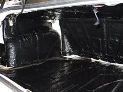 Hushmat 10800 Super Bulk Kit has 9 black sheets of 18x32 in Ultra. Total 36 sqft.