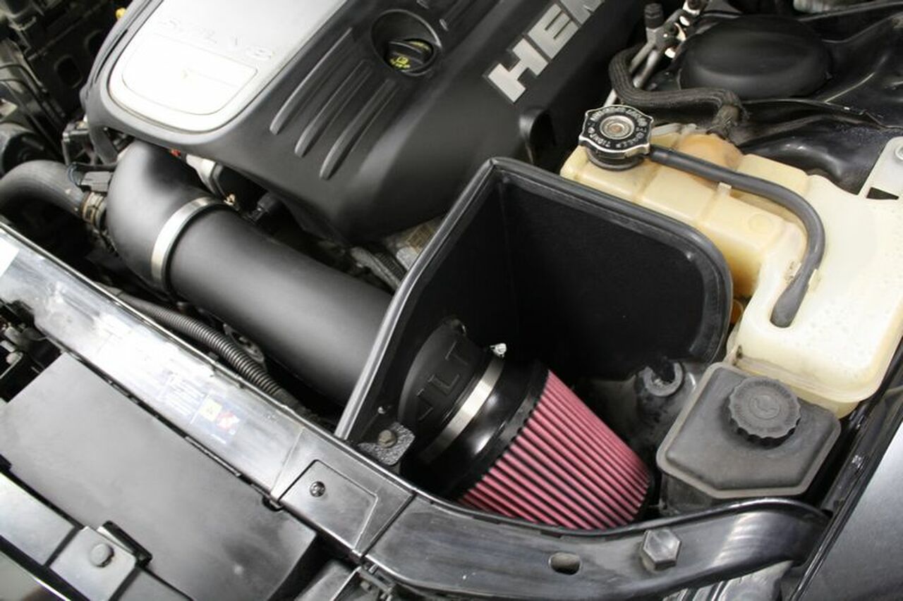 S&B Filters JLT Cold Air Intake Kit 05-20 5.7L Charger, Challenger, 300C, Magnum 2005-10 6.1 L SRT8 Charger, Challenger, 300C & Magnum Does not fit with Shaker Hood  CAI-DH05-BKJF