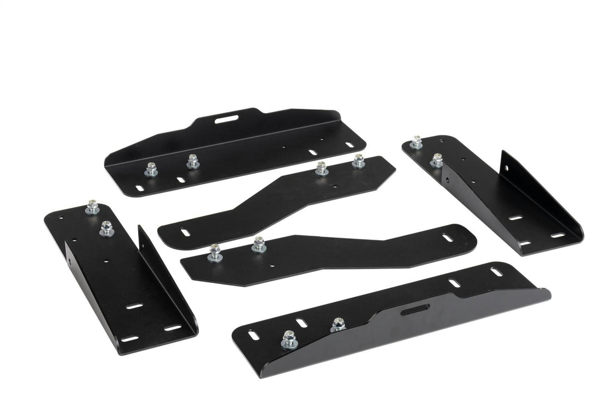 DECKED A0110-YCGB-BLK CargoGlide Mounting Brackets - to mount CargoGlide onto vY midsize Drawer System